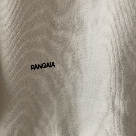 Pangaia Recycled Cotton Crewneck Sweatshirt - Off White - XS - Picture 5 of 8